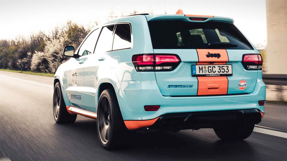 پیشرانه تقویت شده جیپ گرندچروکی توسط گایزرکارز